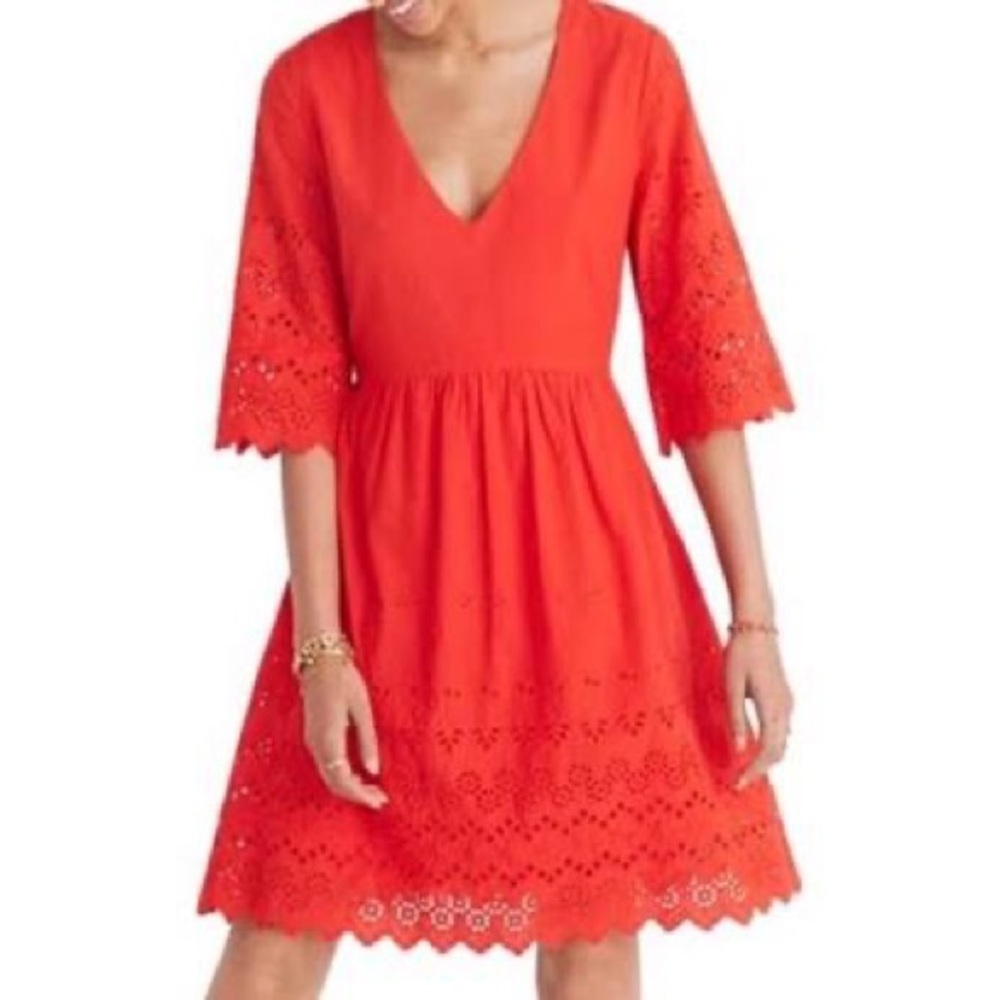 New without tags Madewell eyelet dress